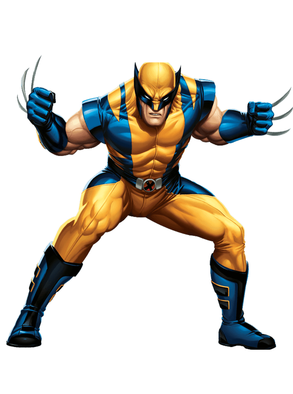 Раскраска Росомаха