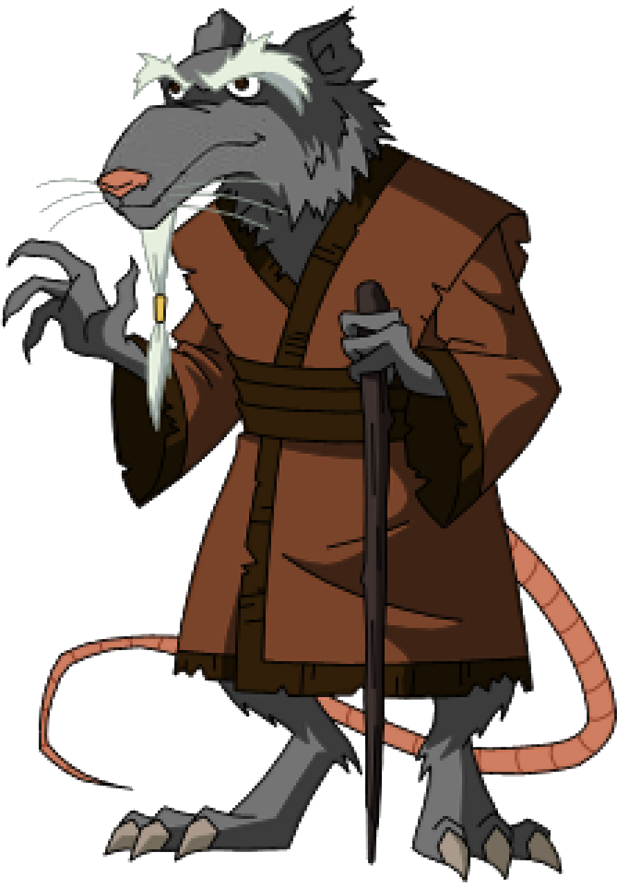 Раскраска Сплинтер