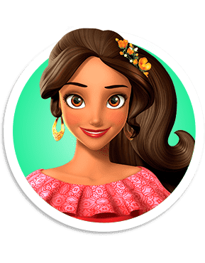 Раскраска Елена из Авалора