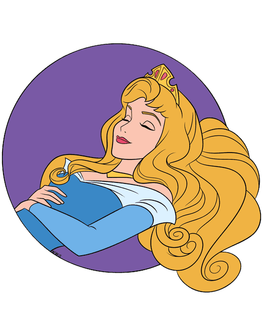 Раскраска Спящая красавица