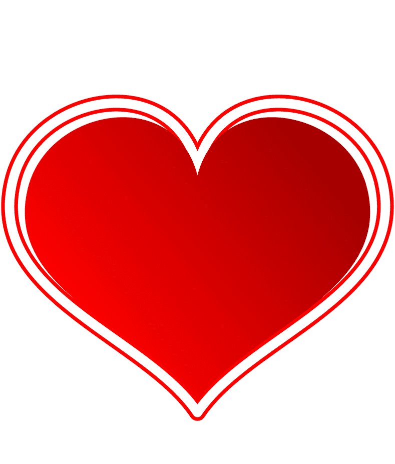 Раскраска сердце