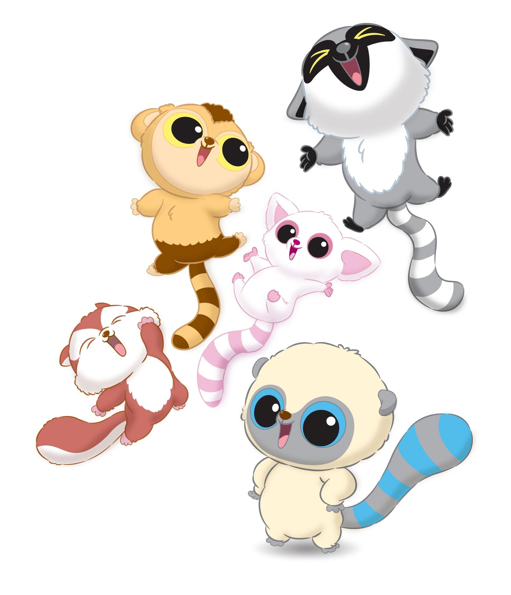 Раскраски Юху и его друзья