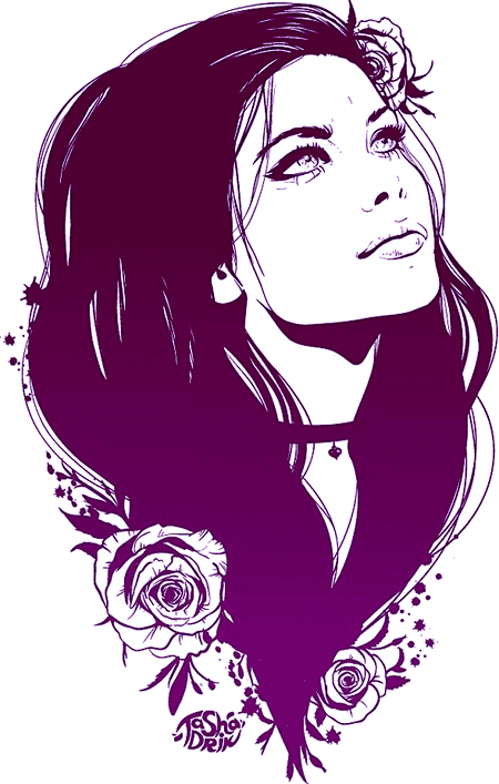 Раскраска Девушка