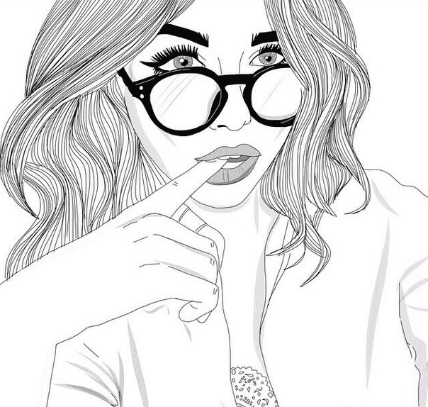 Раскраски Крутые девочки