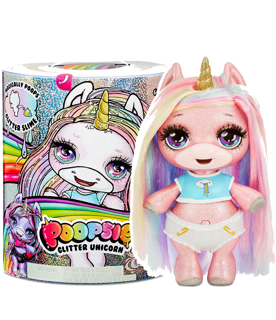 Раскраска Пупси единорог