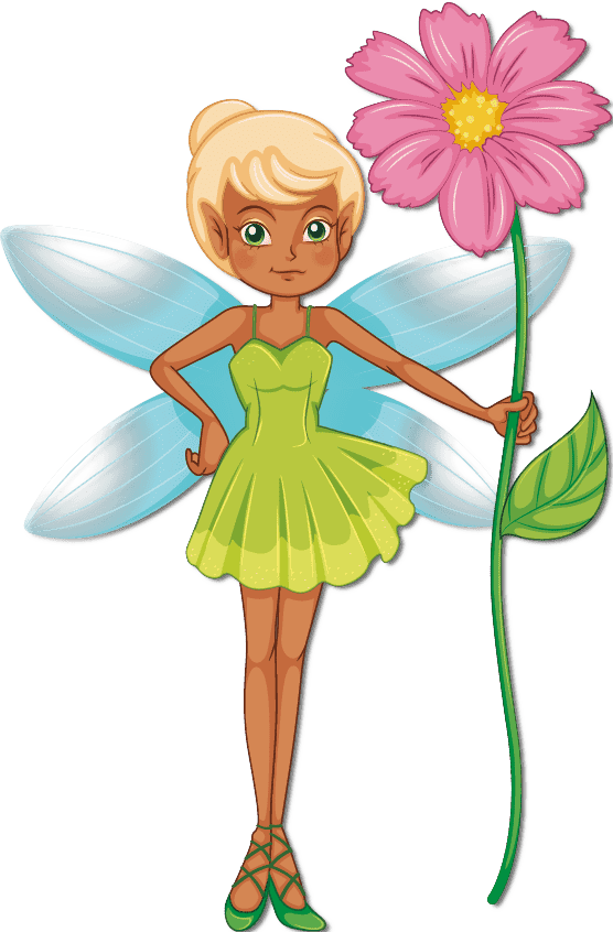 Раскраска Фея