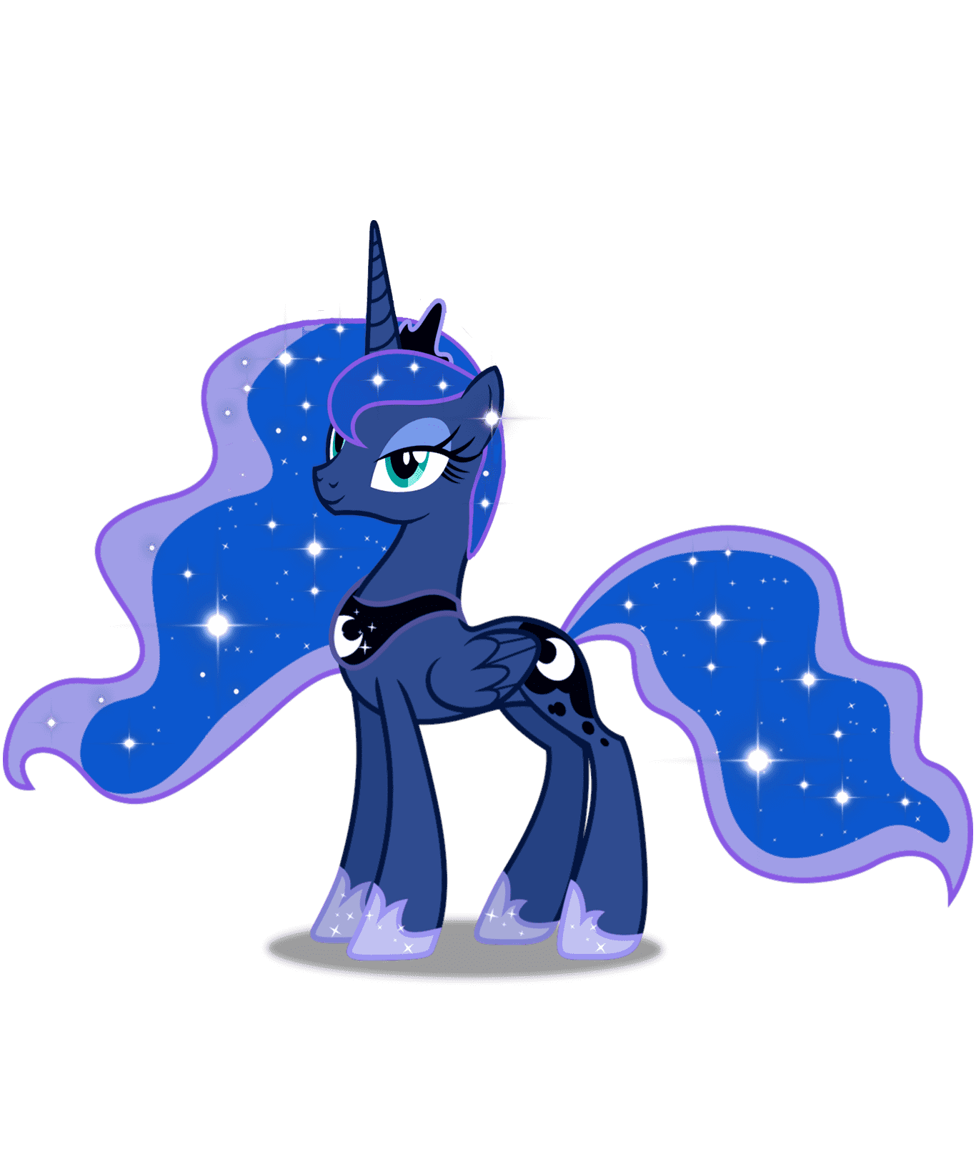 Раскраска Принцесса Луна