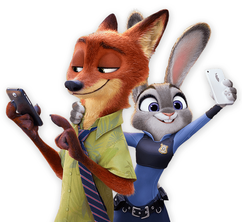 Раскраски Зверополис