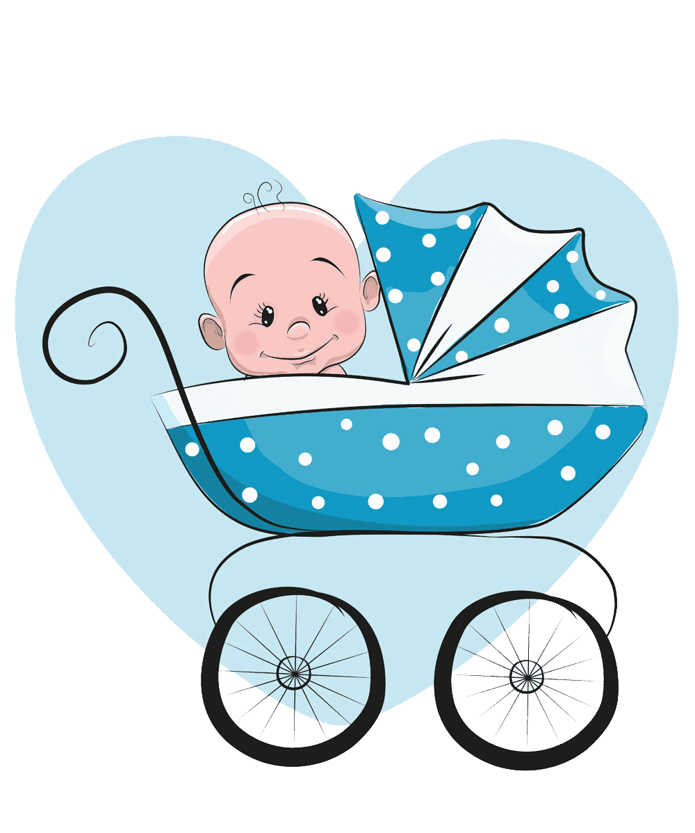 Раскраска Коляска