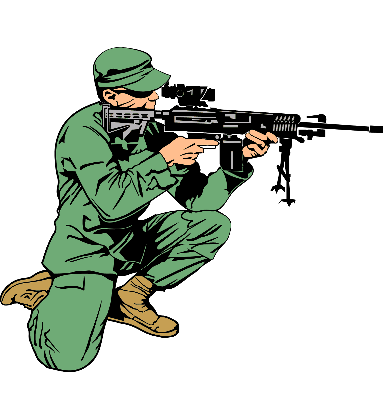 Раскраски Солдаты