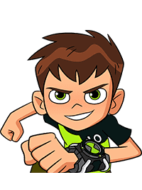 Раскраска Бен Тен