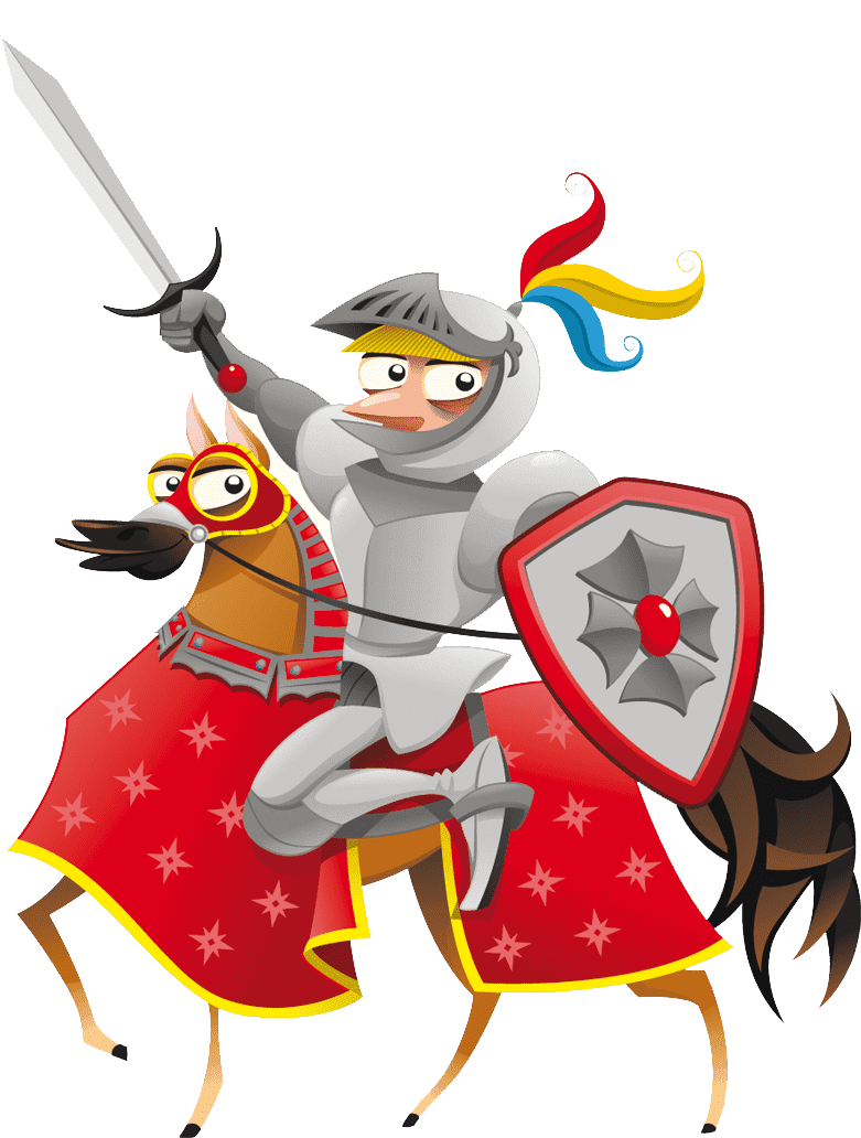 Раскраски Рыцари