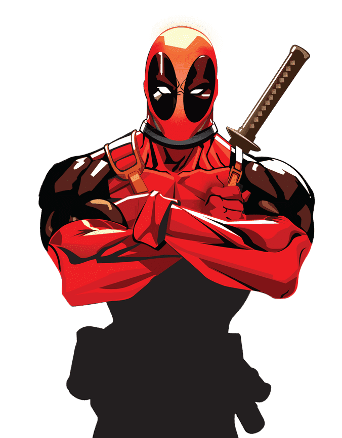 Раскраска Дэдпул