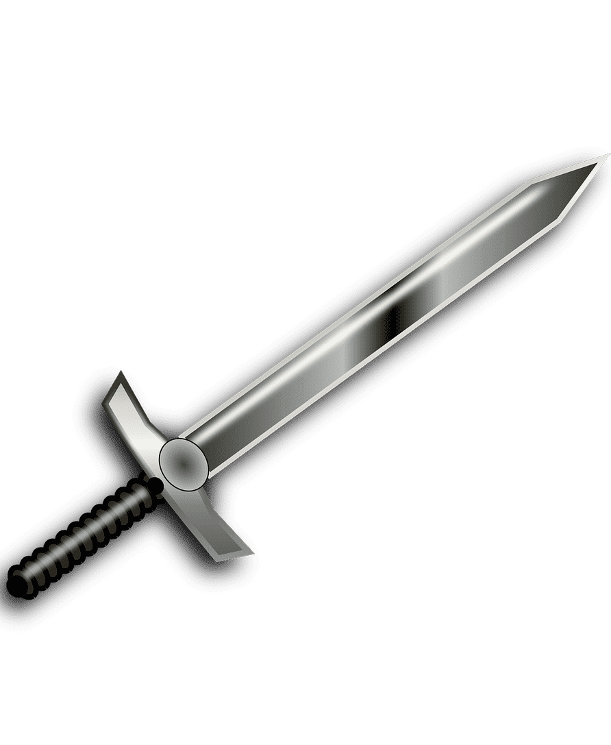 Раскраска Меч