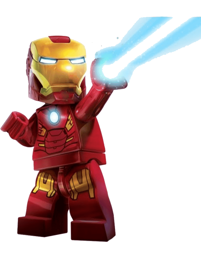 Раскраска Лего железный человек