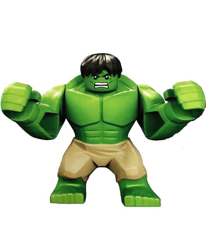 Раскраска Лего Халк