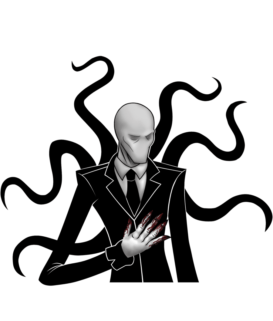 Раскраска Слендермен