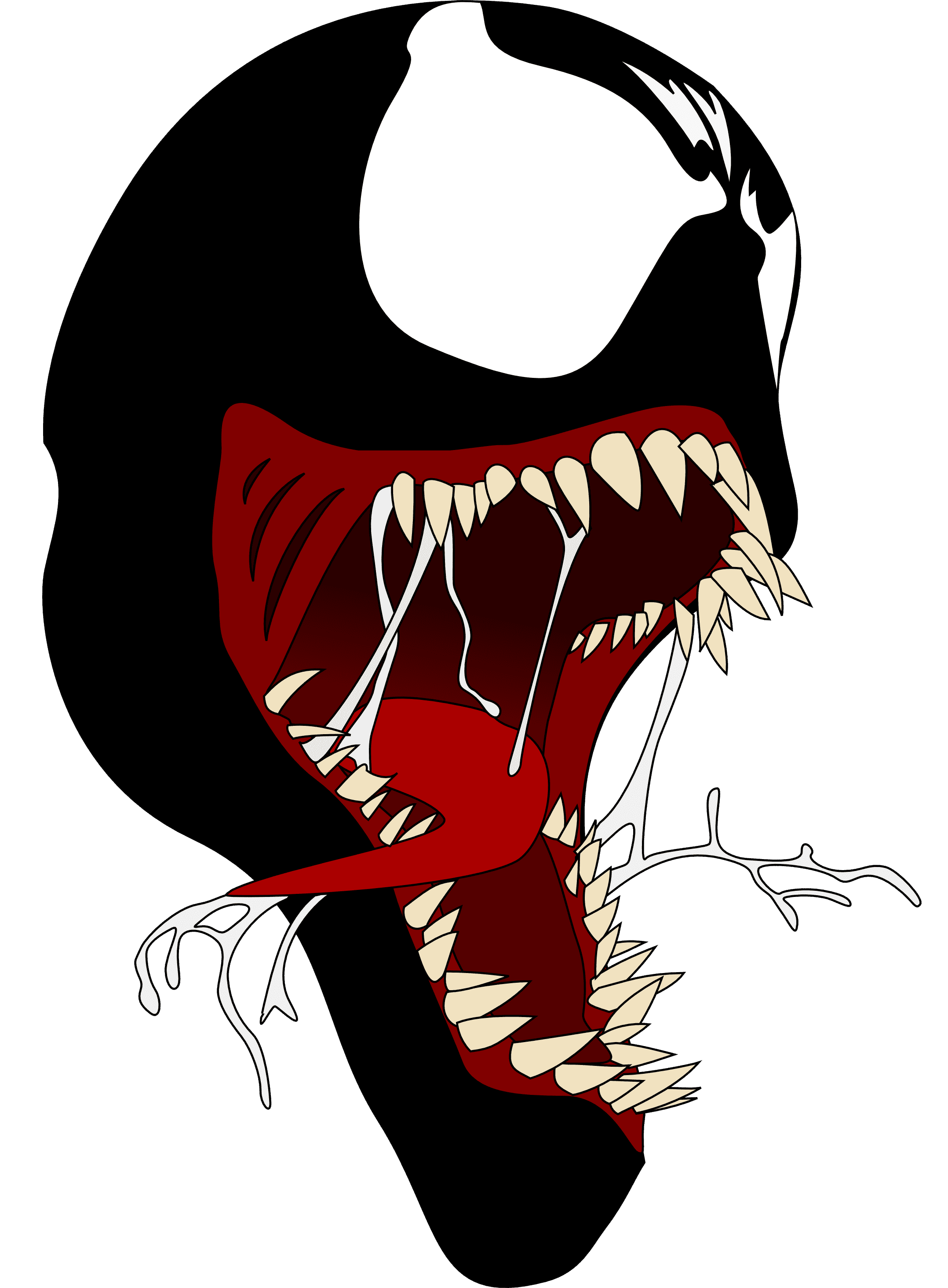 Раскраска Веном