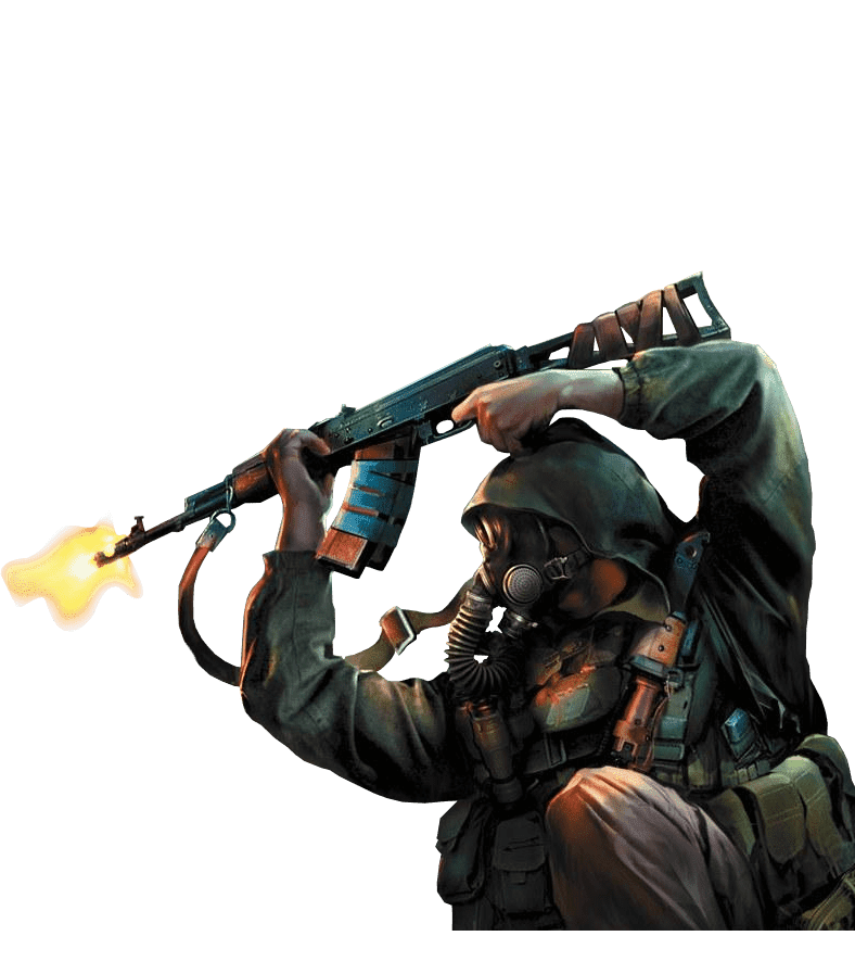 Раскраска Сталкер