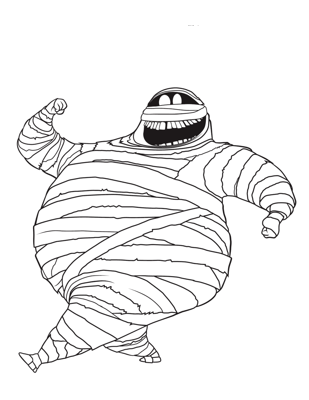 Раскраски Монстры на каникулах