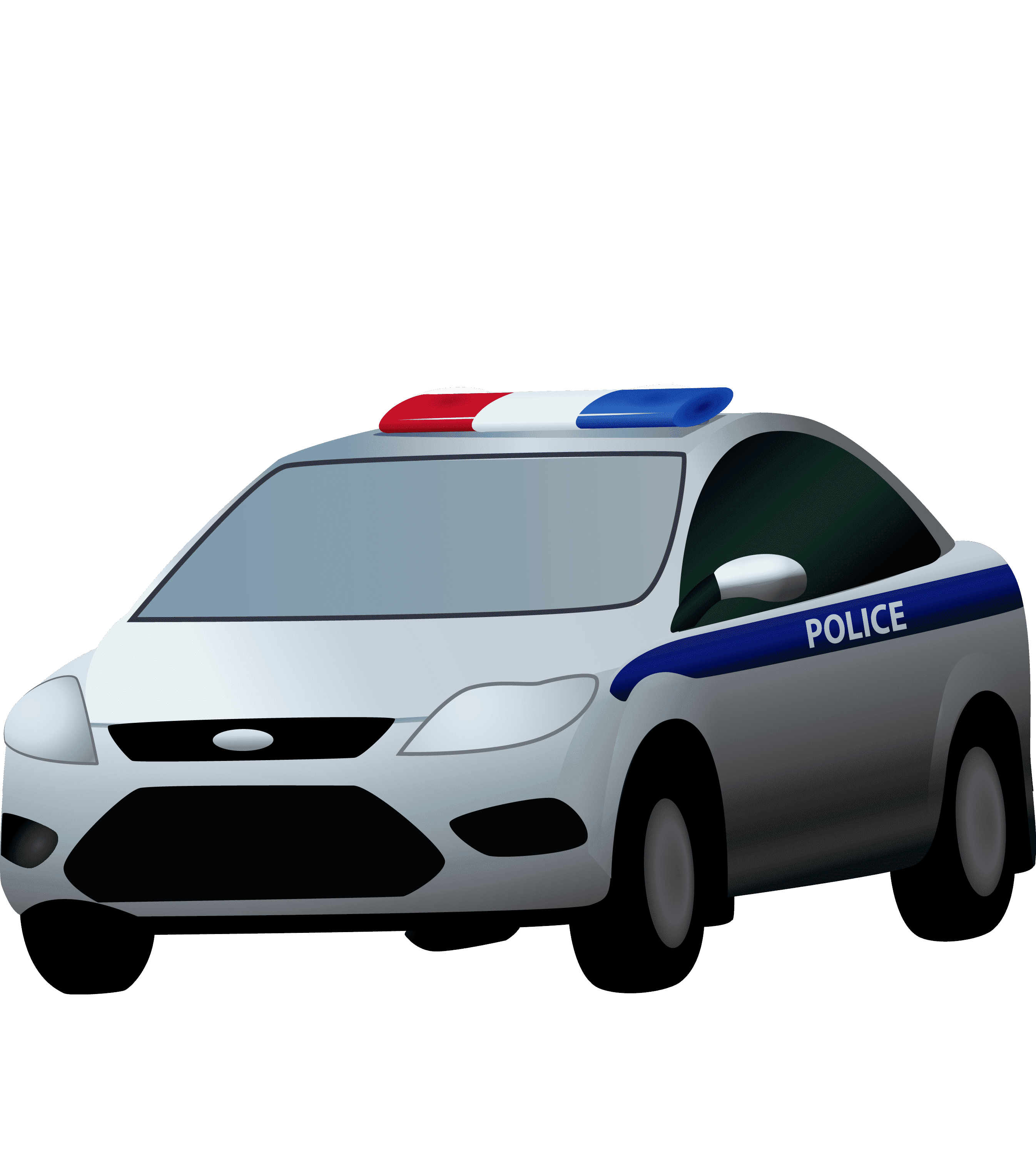 Раскраска Полицейская машина