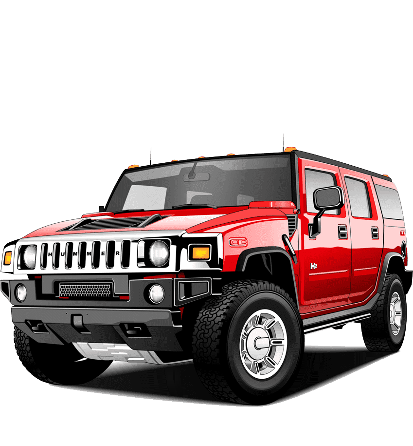 Раскраска Хаммер