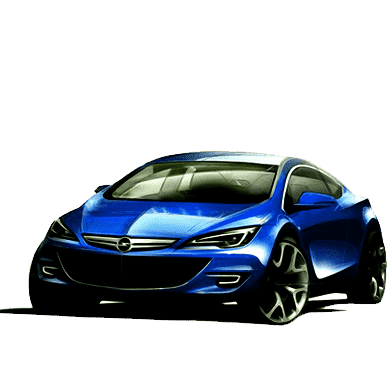 Раскраска Опель