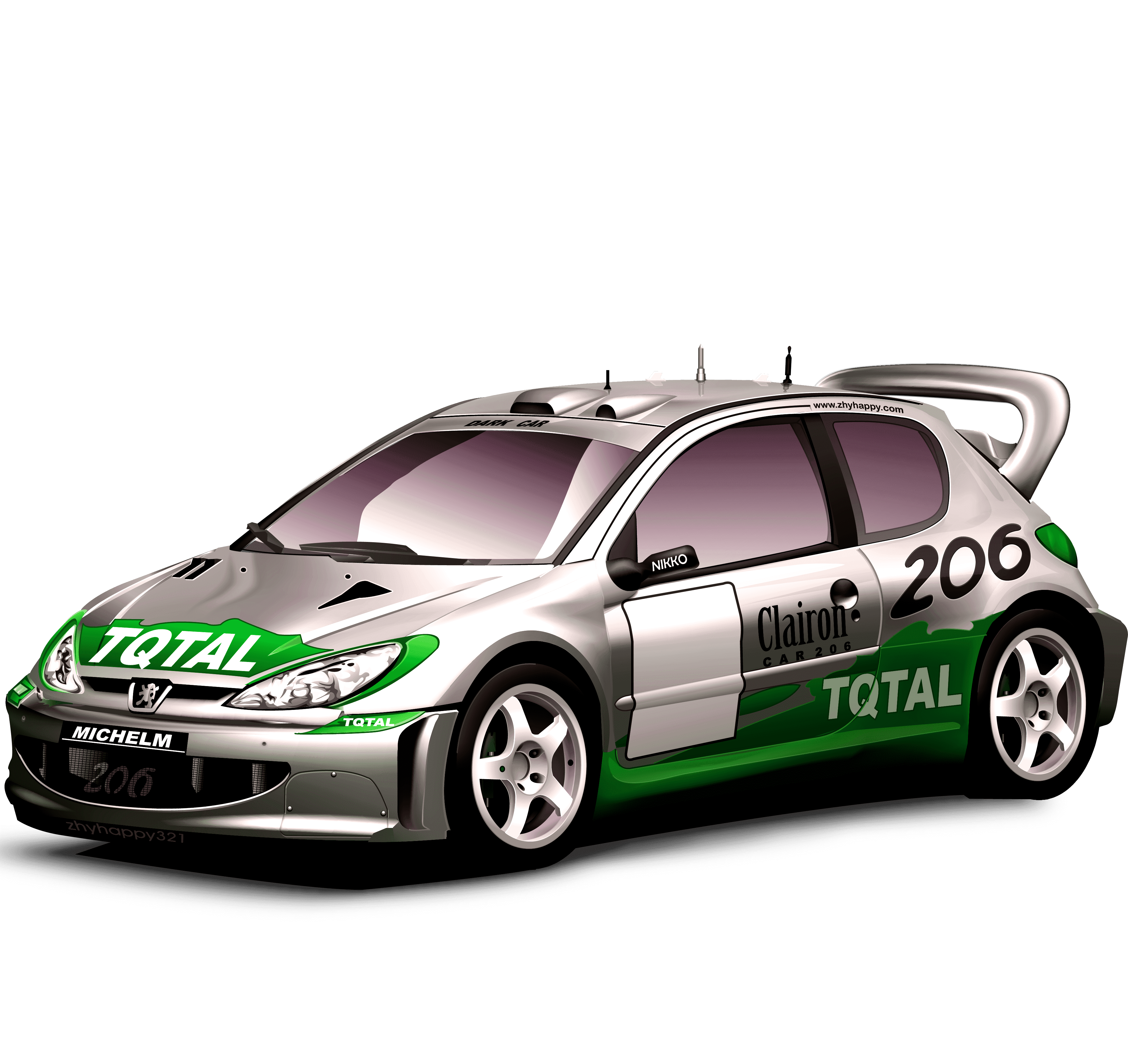 Раскраска Пежо