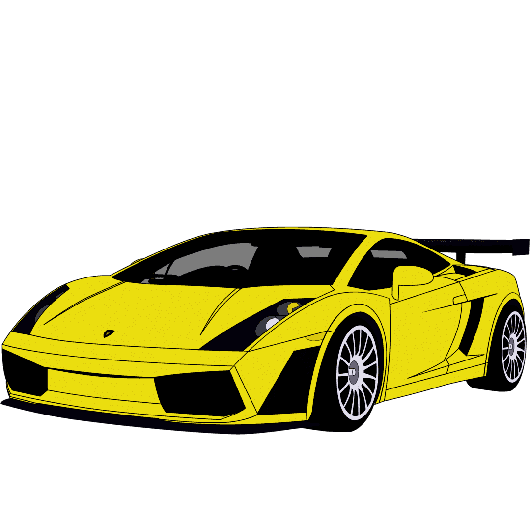 Раскраска Спортивные машины