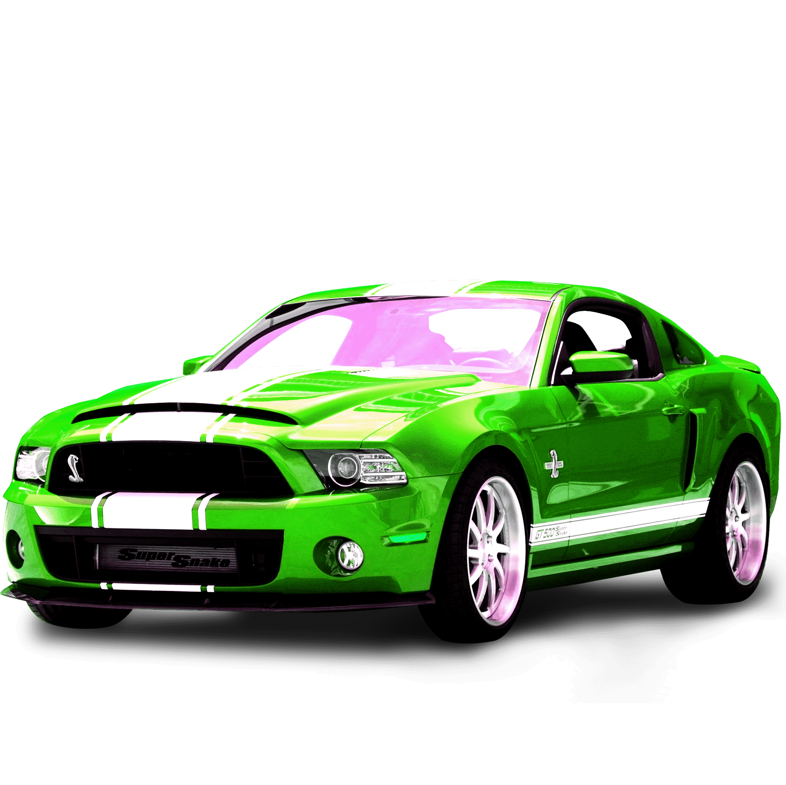 Раскраска Мустанг