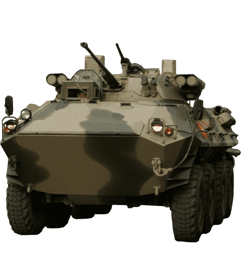 Раскраска БТР