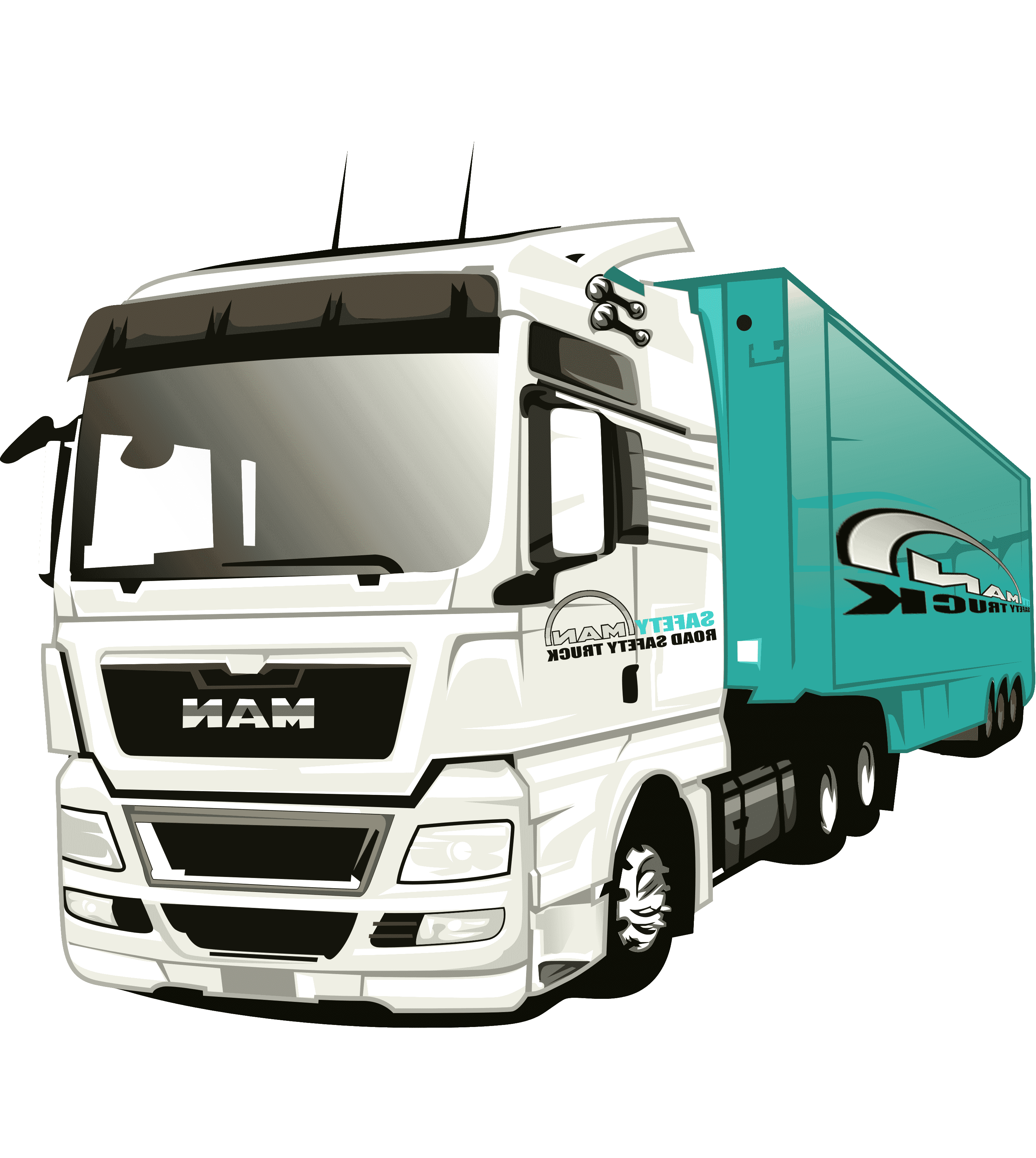 Раскраска Грузовые машины