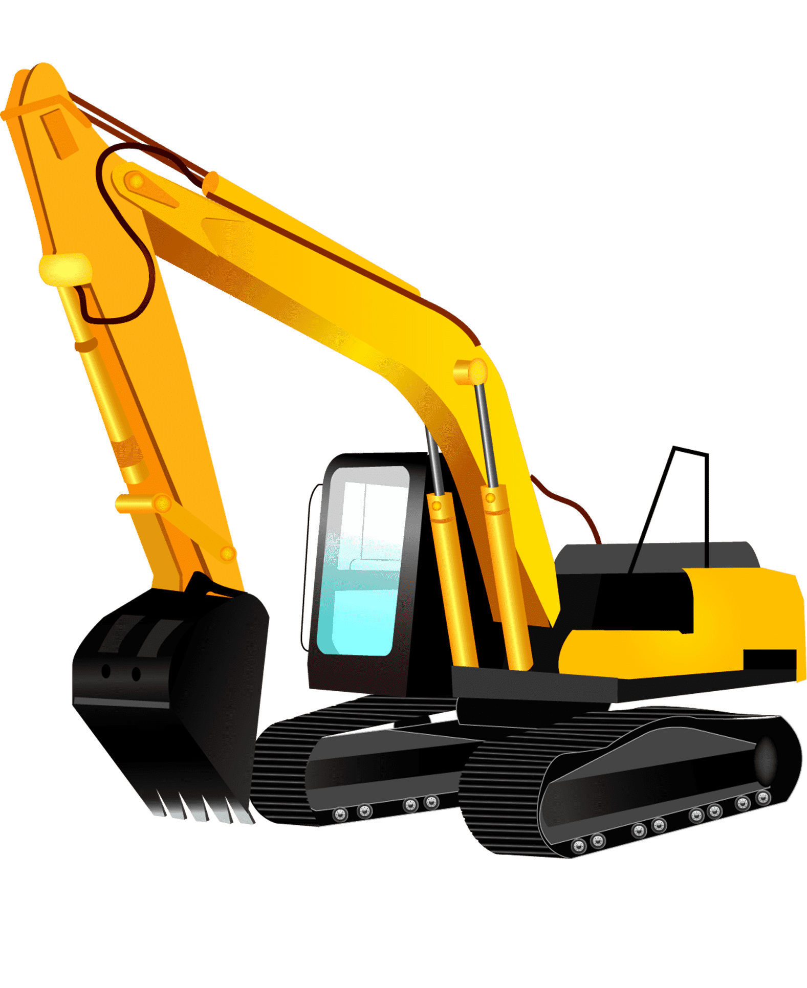 Раскраска Строительная техника