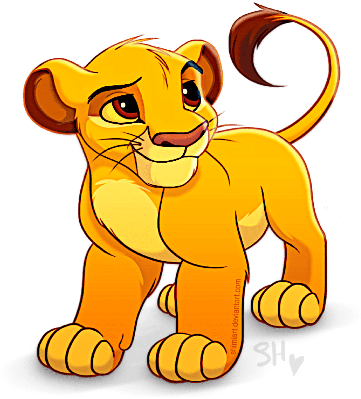 Раскраски Лев