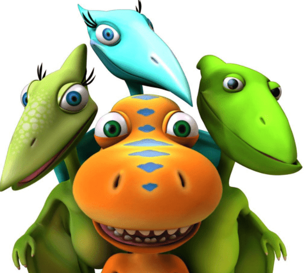 Раскраски Поезд Динозавров