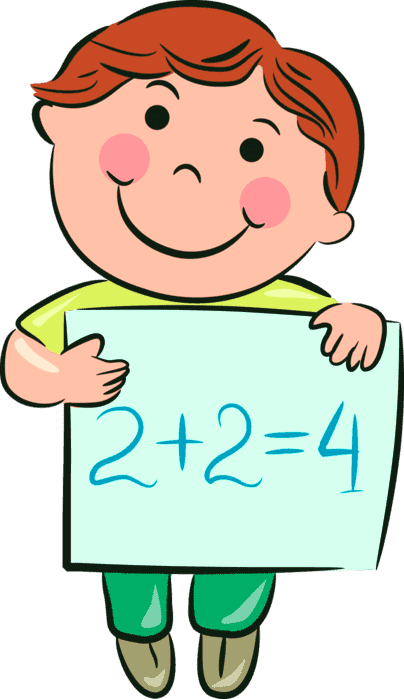 Раскраска с примерами в пределах 10