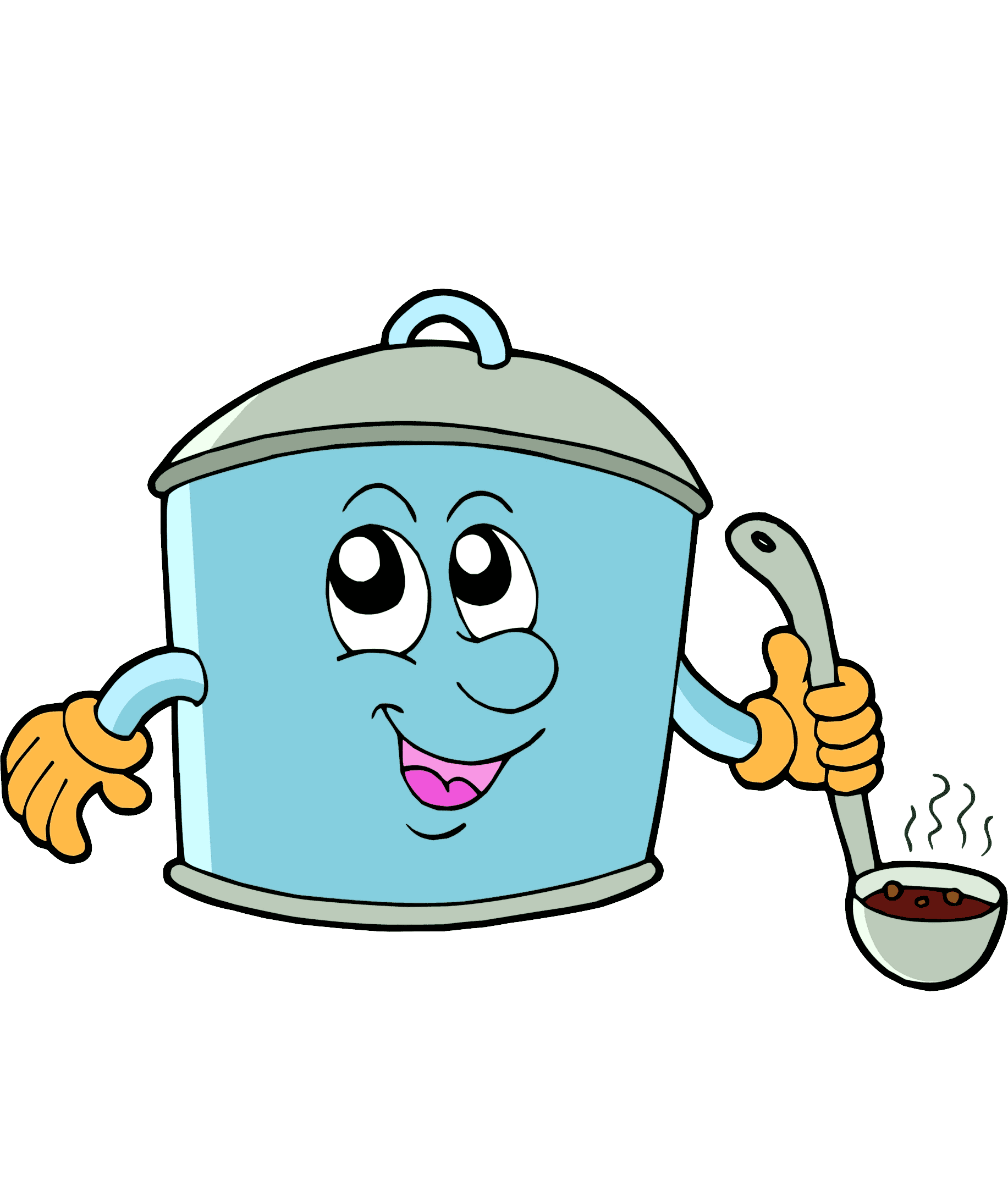 Раскраска Посуда