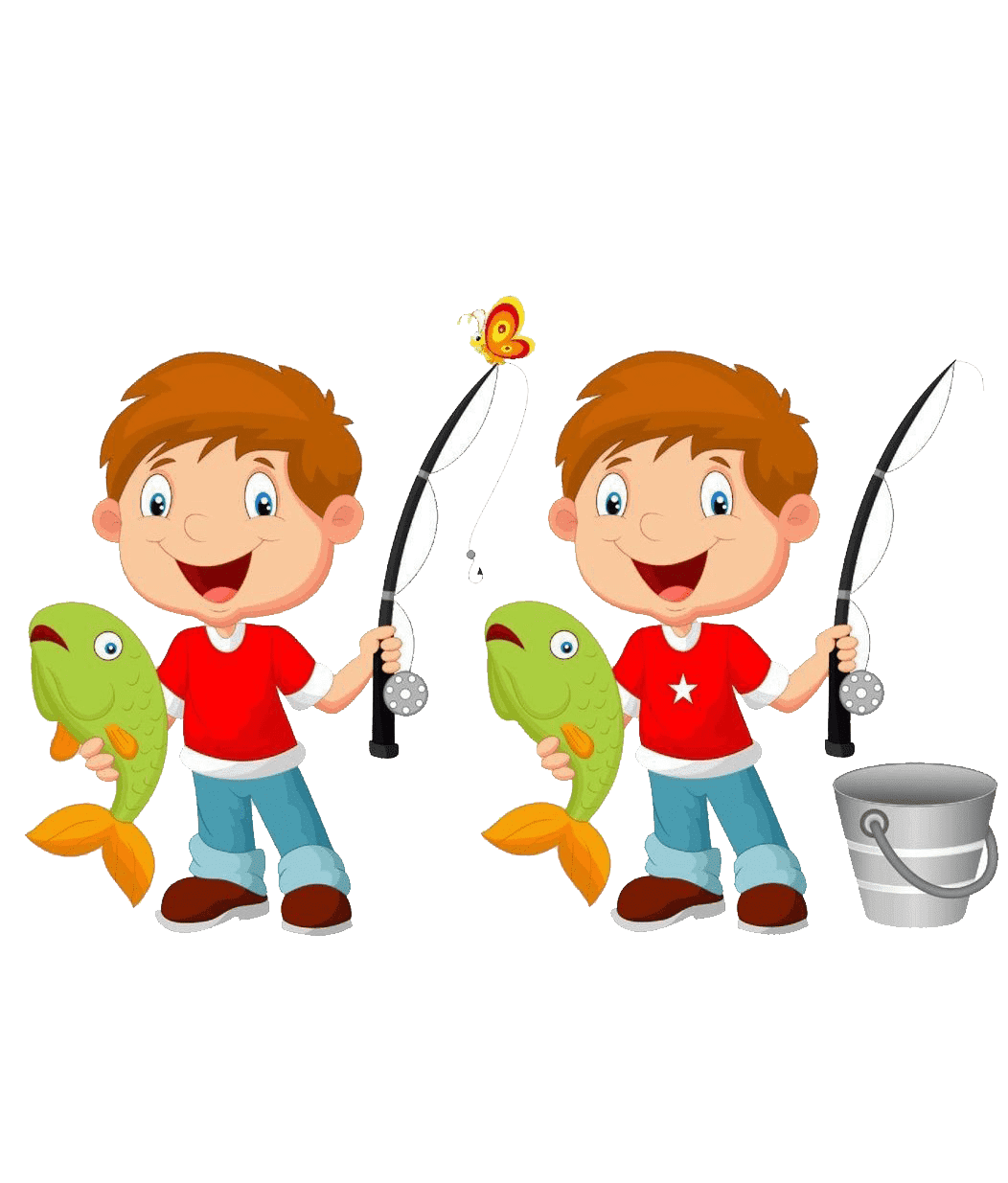 Раскраска Найди отличия