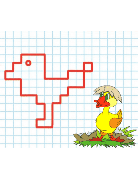 Графический диктант для дошкольников