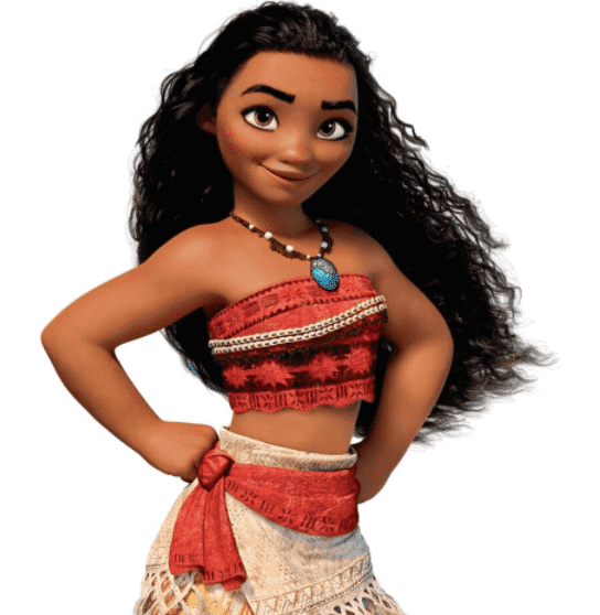 Раскраска Моана