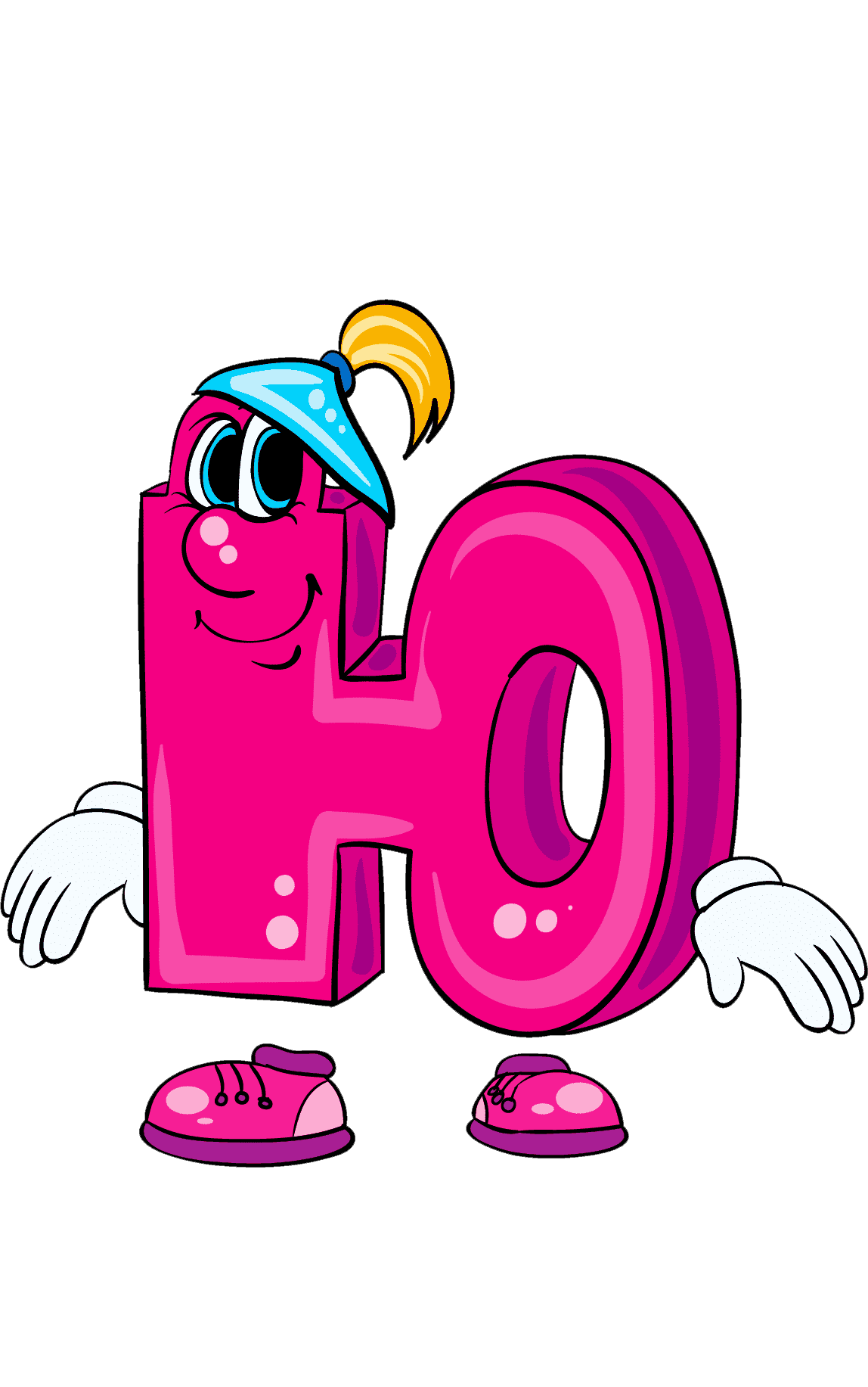 Раскраска Буква Ю