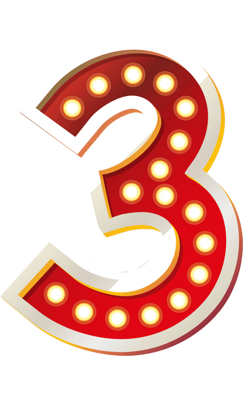 Раскраска цифра 3