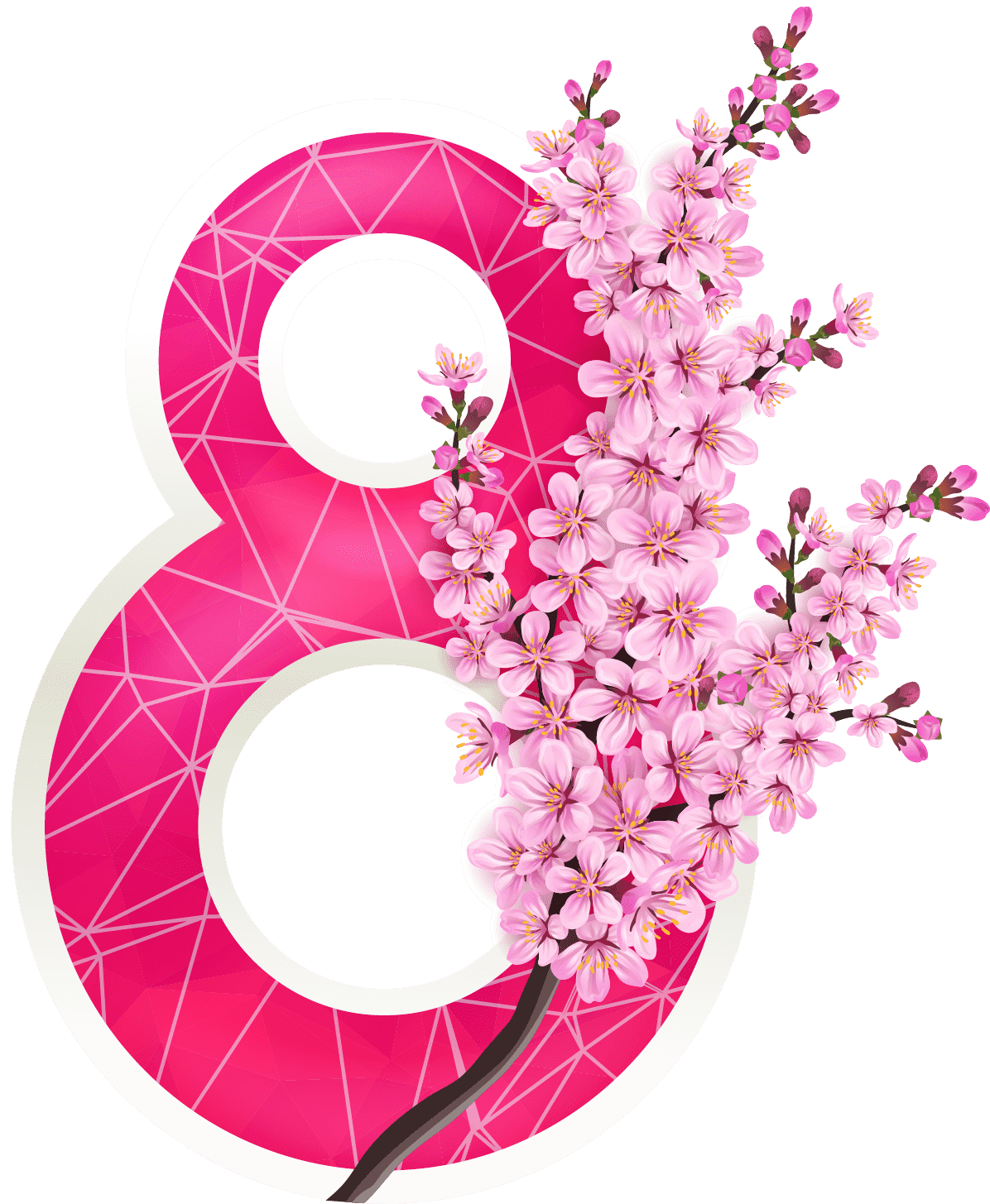 Раскраски на 8 марта