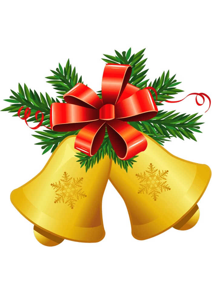 Раскраска Новогодние колокольчики