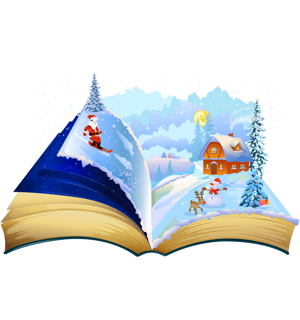 Раскраска Новогодняя сказка