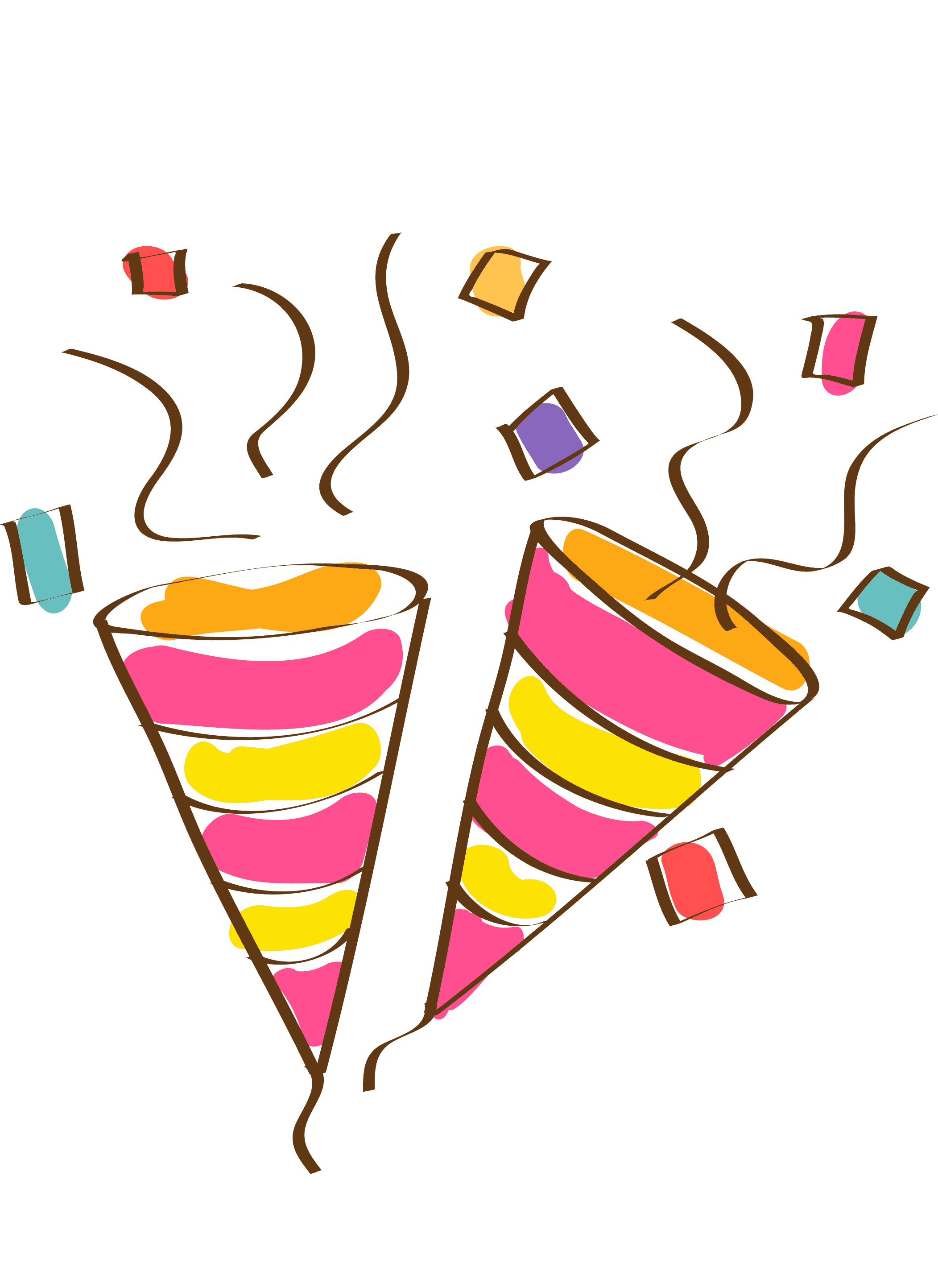 Раскраска Хлопушка