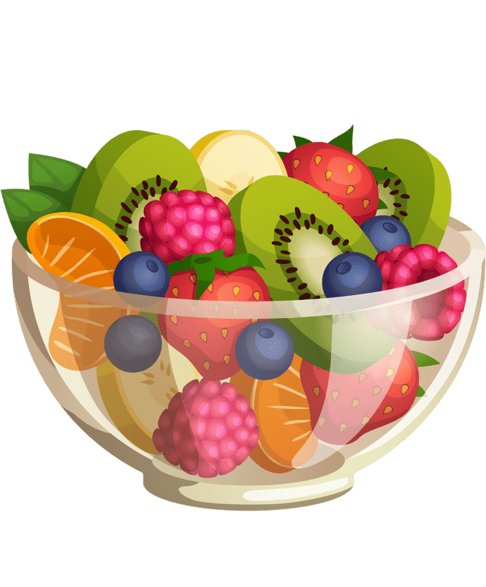 Раскраска Фрукты для детей