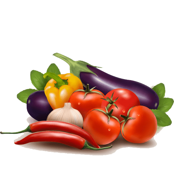 Раскраска Овощи для детей