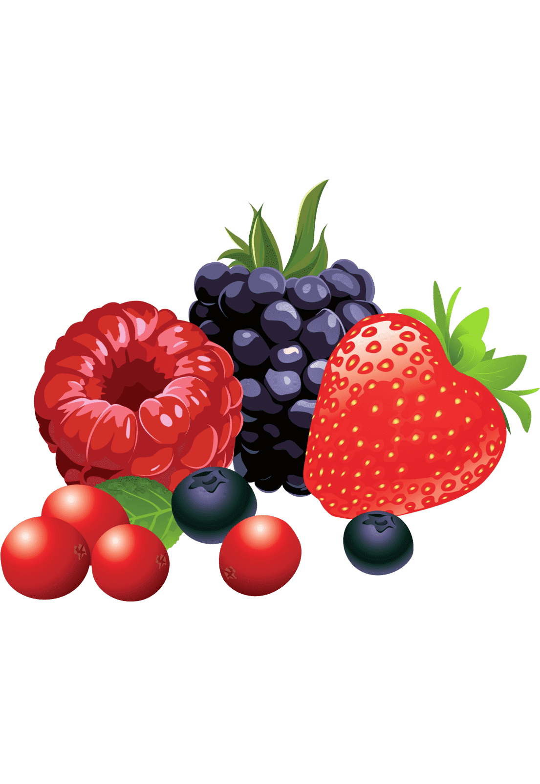Раскраска Ягоды