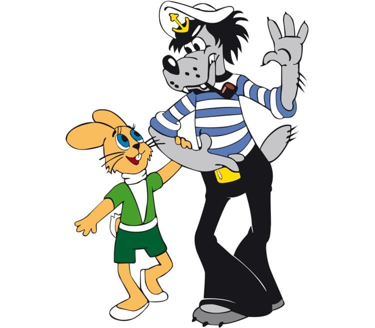 Раскраска Ну погоди